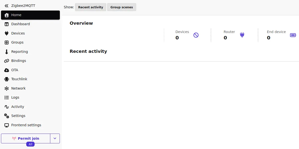 Як ввімкнути додавання датчиків в новому інтерфейсі Zigbee2MQTT